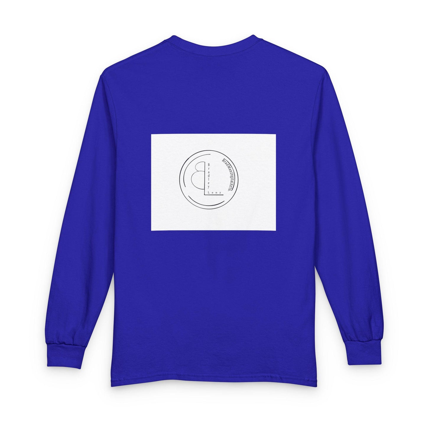 Electric Warrior graphic Long Sleeve Shirt | Neon Lightning anime design