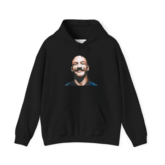 Smiling Bronson Hoodie | Bronson Sleeve Print