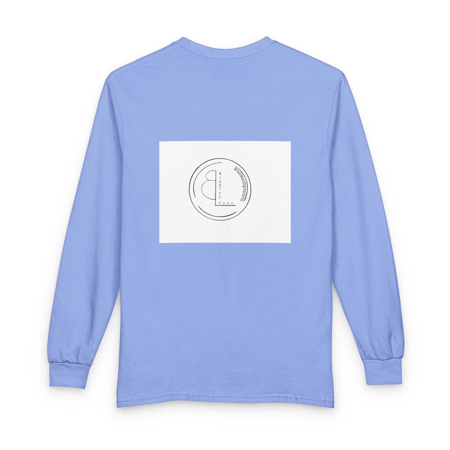 Electric Warrior graphic Long Sleeve Shirt | Neon Lightning anime design