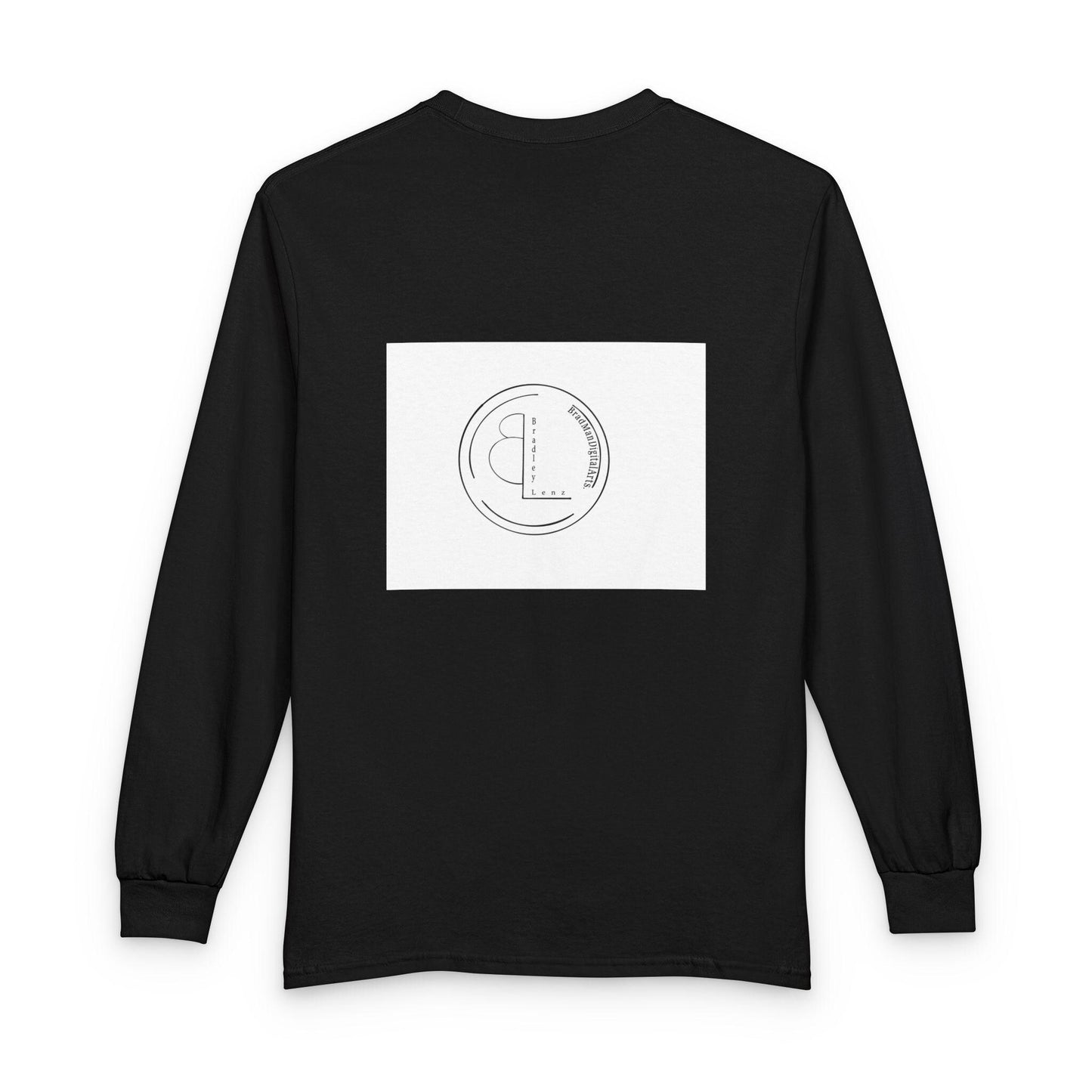 Electric Warrior graphic Long Sleeve Shirt | Neon Lightning anime design
