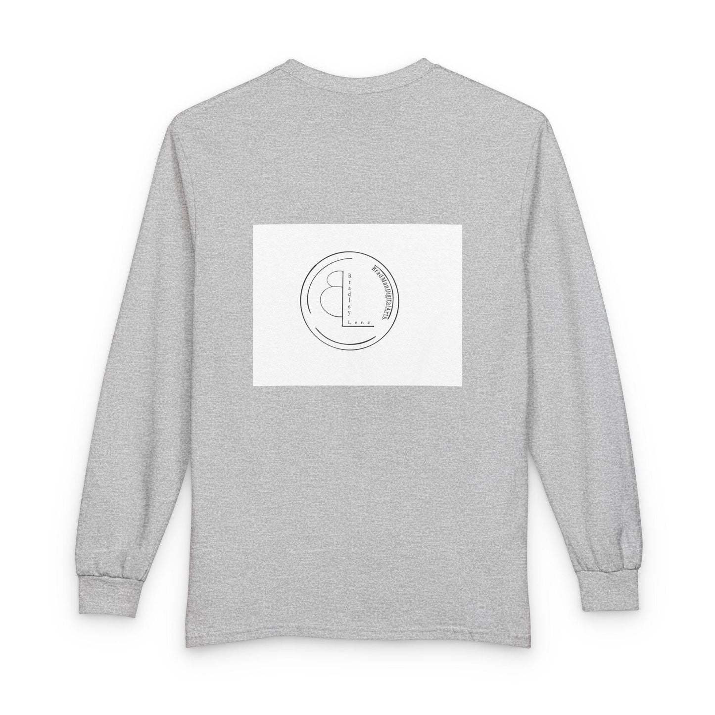 Electric Warrior graphic Long Sleeve Shirt | Neon Lightning anime design